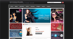 Desktop Screenshot of extensoes-e-cabelos.com